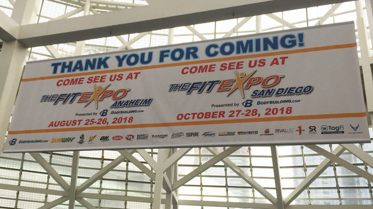 Coleman Goes To FitExpo 2018