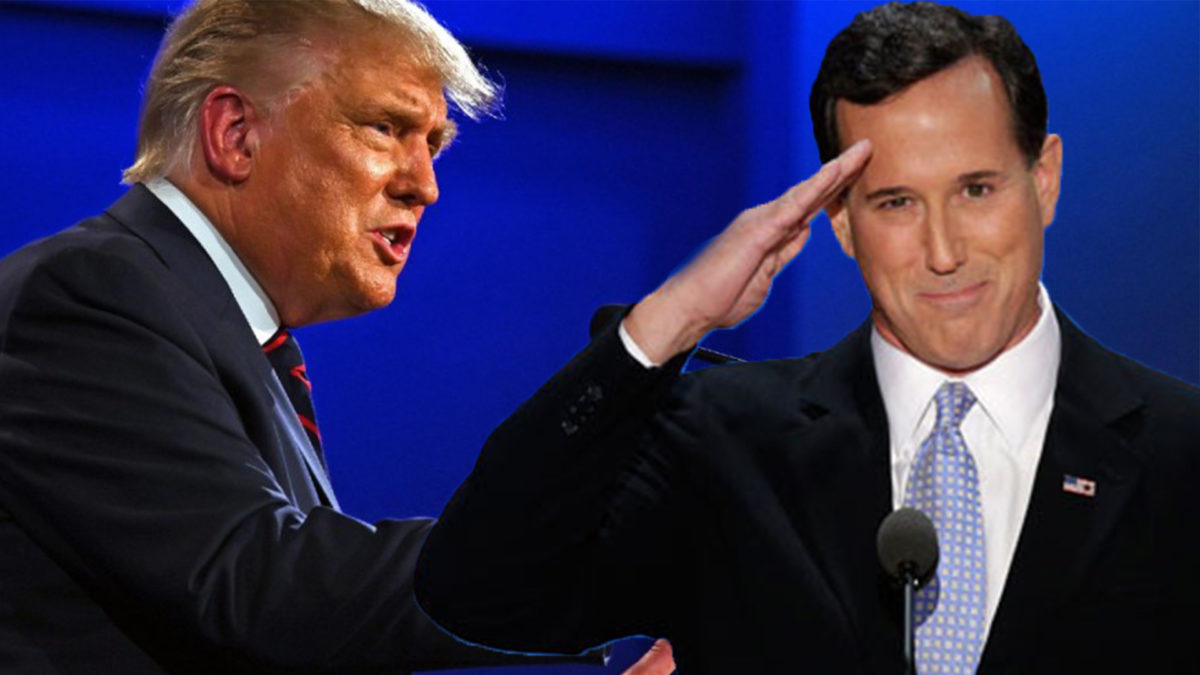 Rick Santorum Would Like You To Acknowledge GOP Feelings After 4 Years of Endless Cruelty – No.